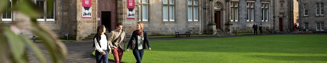 students in quad